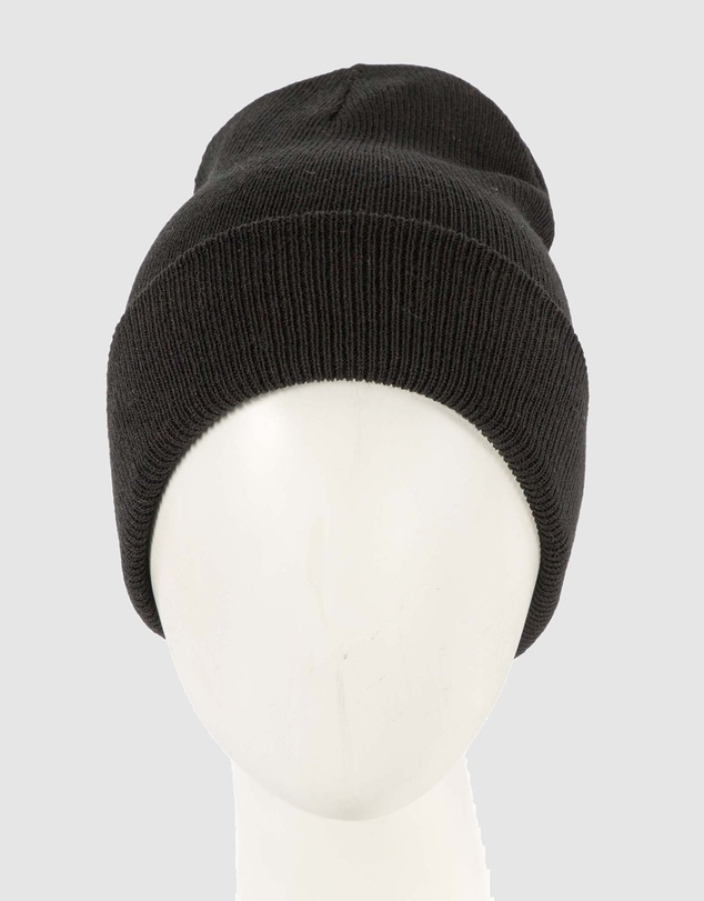 Max Alexander - European Made Black Wool Beanie
