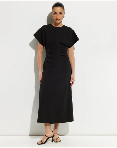 Calli - Saige Cinched Midi Dress