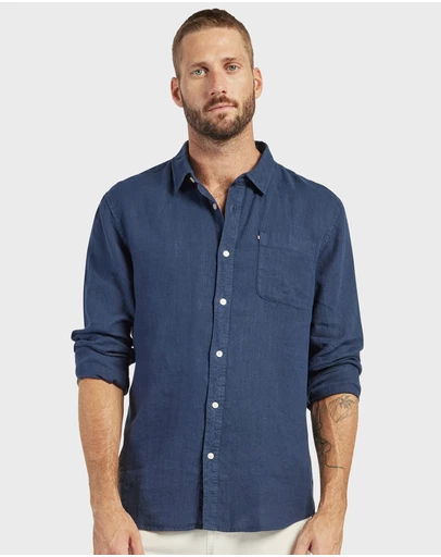 Academy Brand - Hampton L/S Linen Shirt