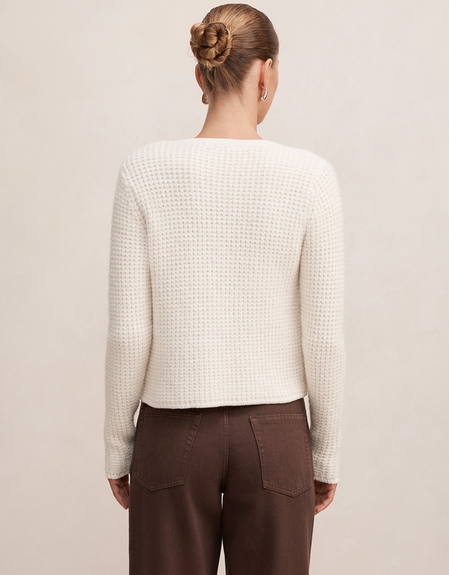 Forever New - Celine Fluffy Stitch Cardigan