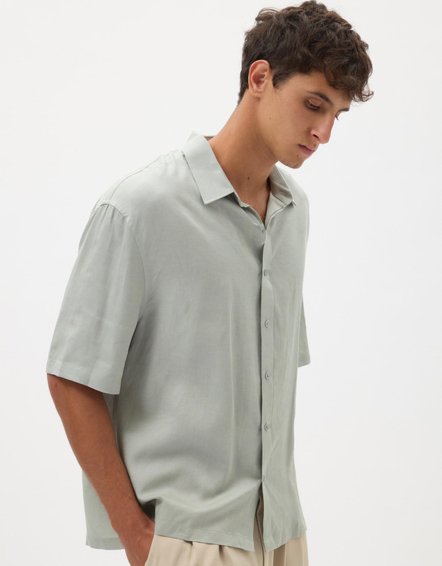 AERE - Relaxed Drape Shirt