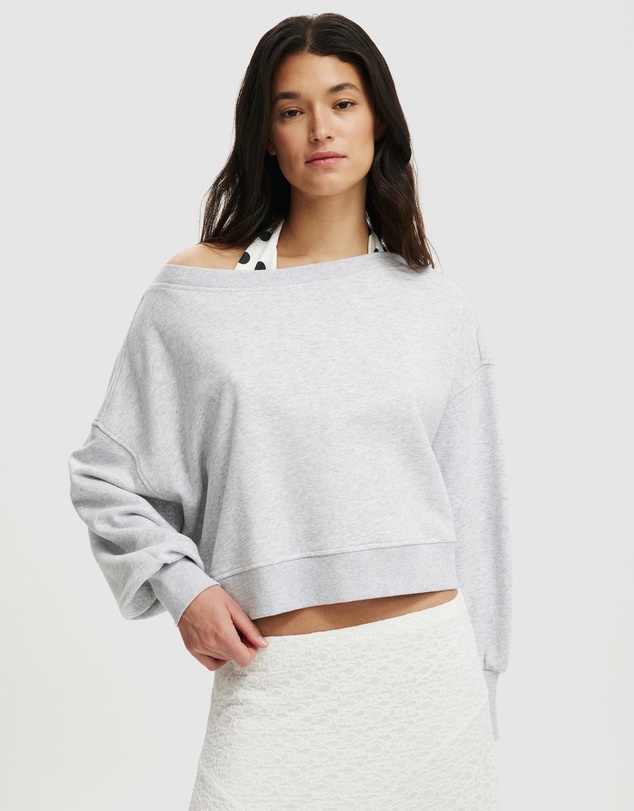 Cotton On - Off Shoulder Sweatshirt