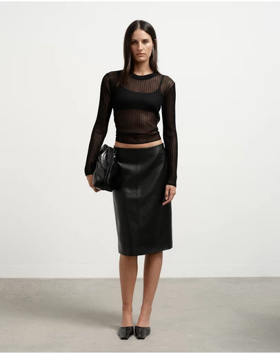 Witchery - Split Back Midi Skirt