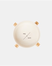 Mog & Bone - Single Bamboo Dog Bowl Natural