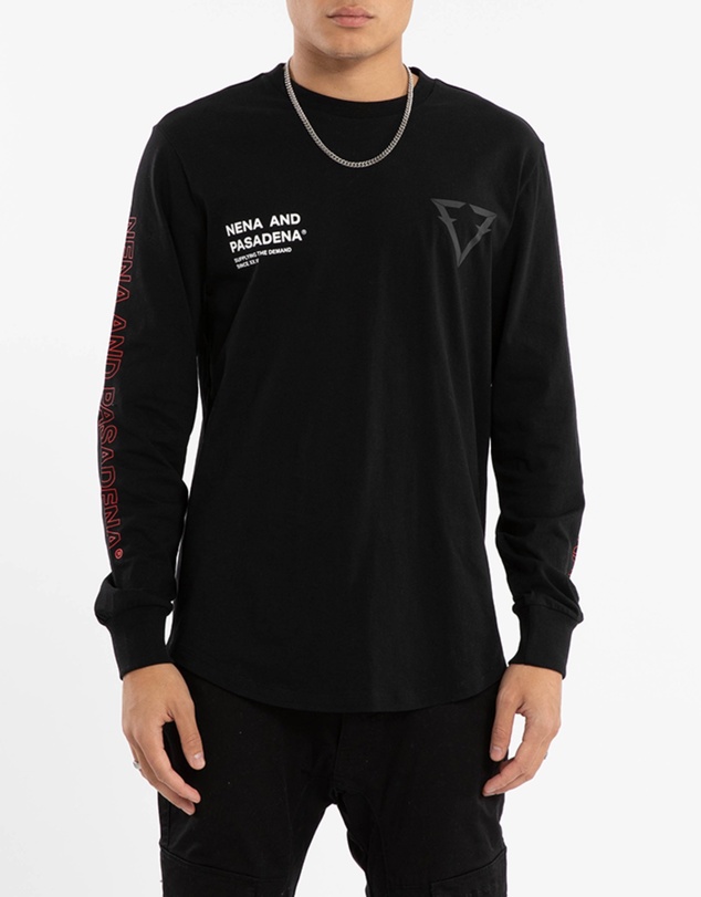 Nena & Pasadena - Unite Dual Curved LS Tee