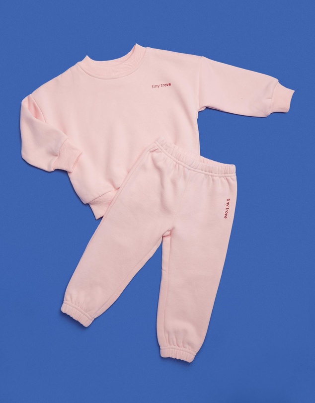 Tiny Trove - Woodie 3D Logo Tracksuit - Babies-Kids