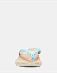 Vionic - Dillon Toe Post Sandal - Porcelain Blue