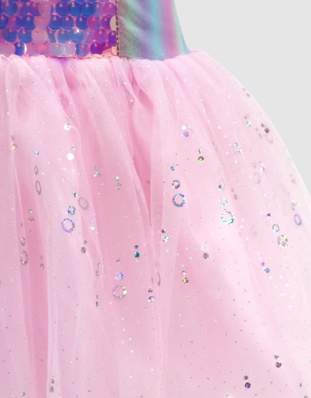 Pink Poppy - Mermaid Dress with Tail