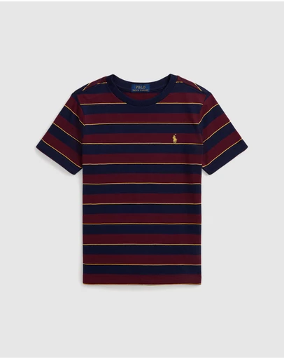 Polo Ralph Lauren - Striped Cotton Jersey Tee - Babies-Kids