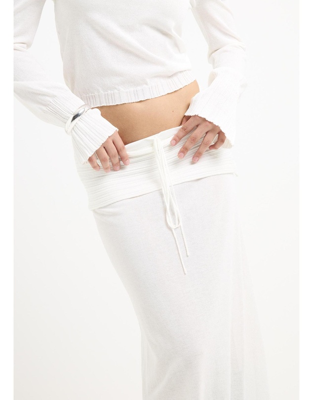Subtitled - Palma Fold Waistband Skirt