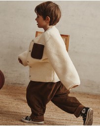 Alfred - Margot Shearling Jacket I Natural