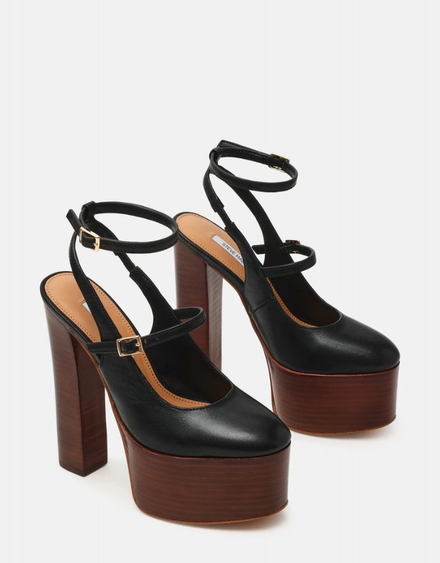 Steve Madden - Scotlyn-S Black Heels