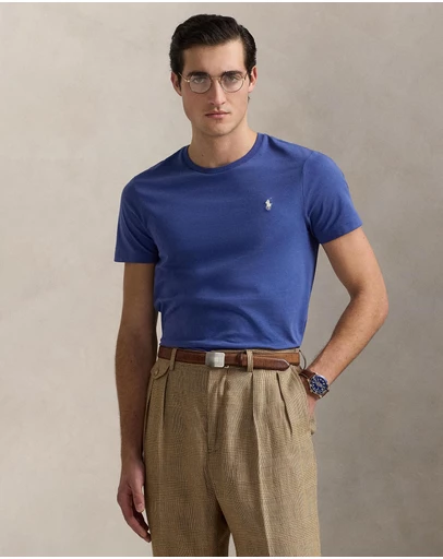 Polo Ralph Lauren - Custom Slim Fit Jersey Crewneck T-Shirt