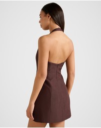 Forever New - Corinna Halter Neck Mini Dress