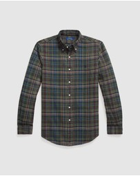 Polo Ralph Lauren - Custom Fit Plaid Brushed Flannel Shirt