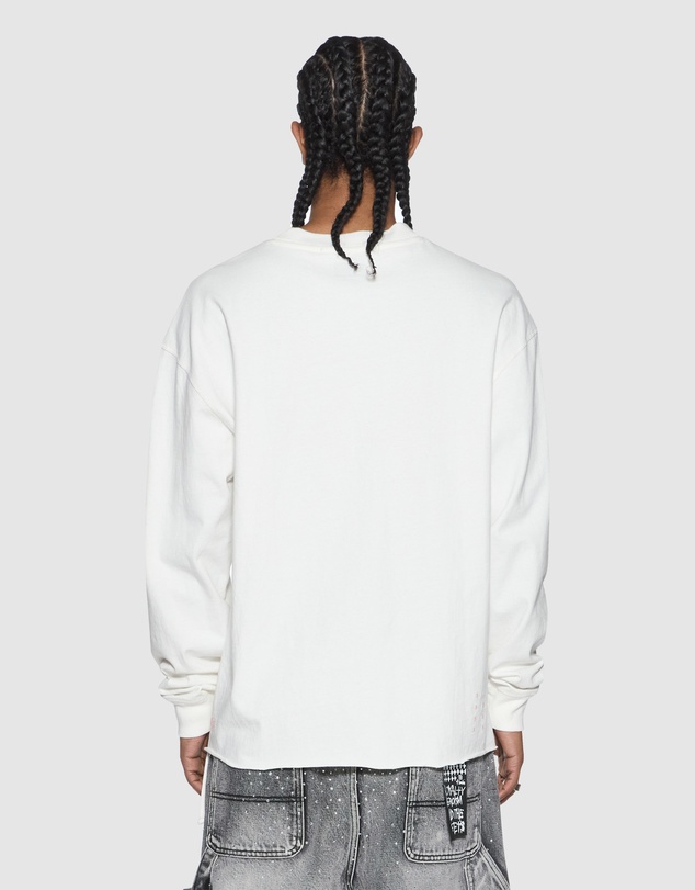 Ksubi - Laybel Ekcess LS Tee Tru White