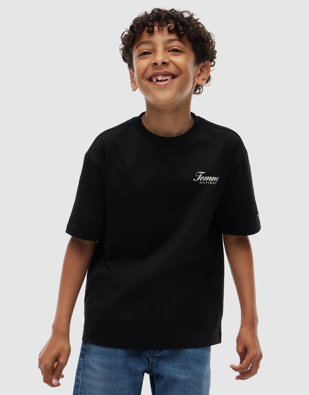 Tommy Hilfiger - Graffiti Logo Jersey T-Shirt - Teens
