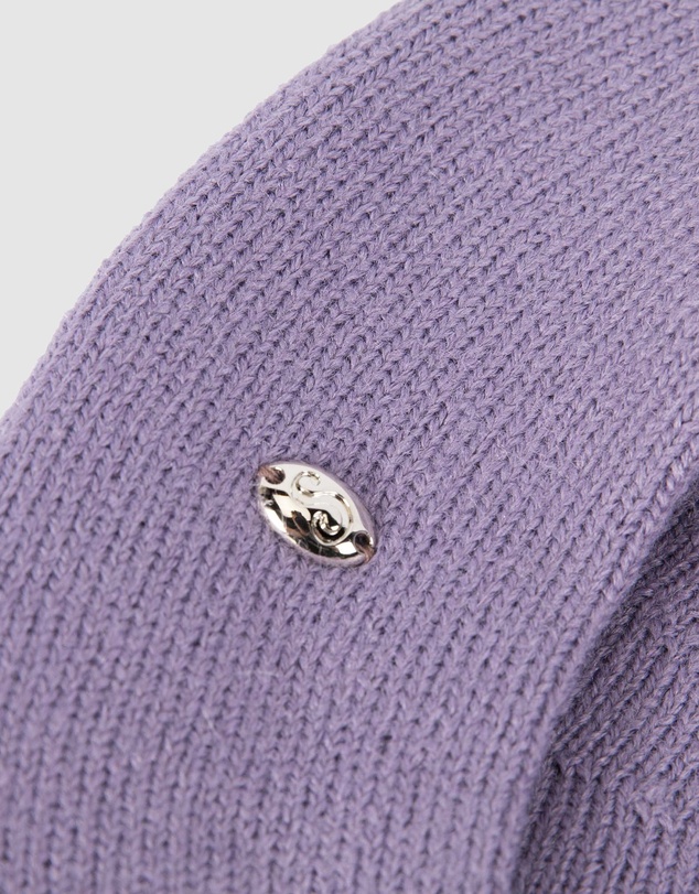 Max Alexander - European Made Purple Soft Wool Beret