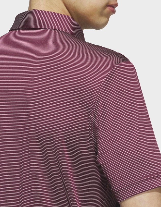adidas Performance - ULTIMATE365+ PENCIL STRIPE CLIMACOOL POLO SHIRT Mens