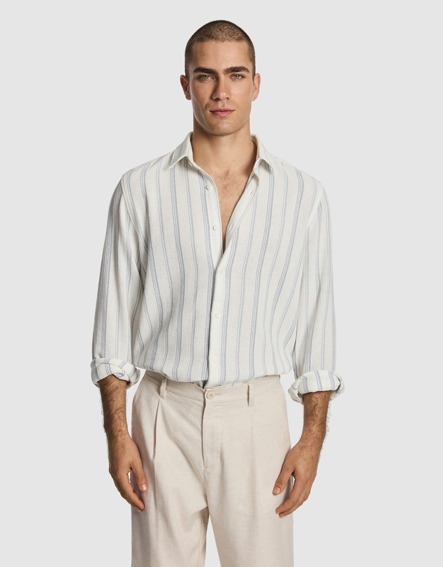 yd. - Vega Relaxed Stripe Shirt