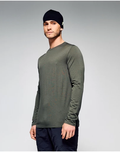 Kathmandu - 100% Merino Long Sleeve Crew Top
