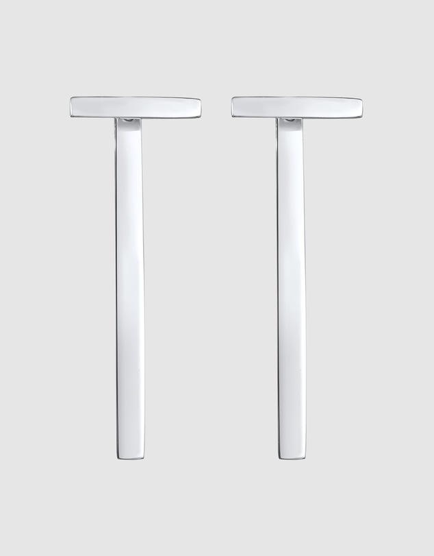 Elli Jewelry - Rod Stud Earrings in 925 Silver