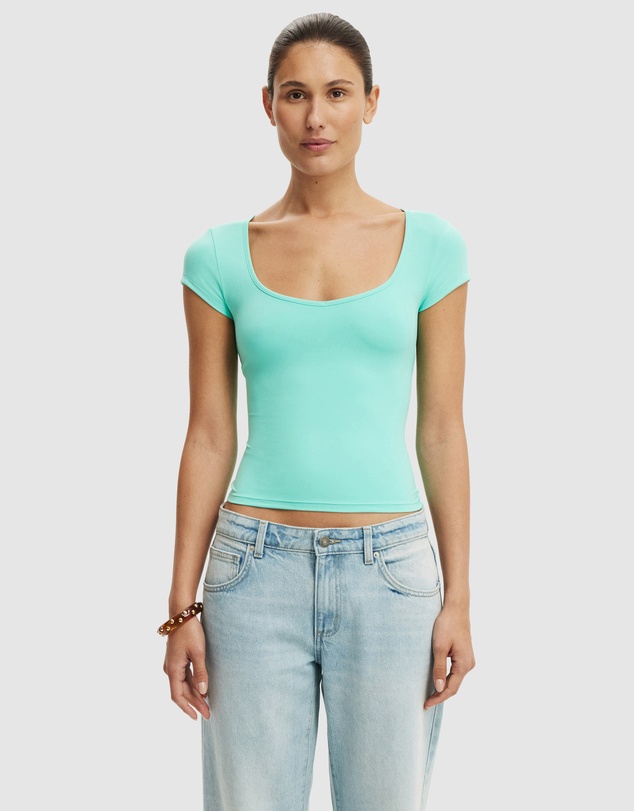 Cotton On - Hold Me SS Top