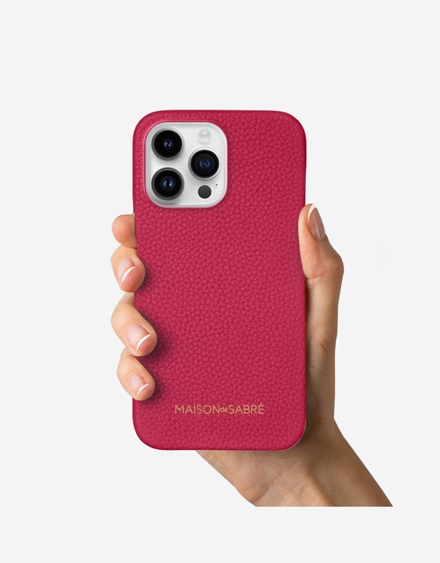 Maison De Sabre - Leather Phone Case (iPhone 14 Pro Max)
