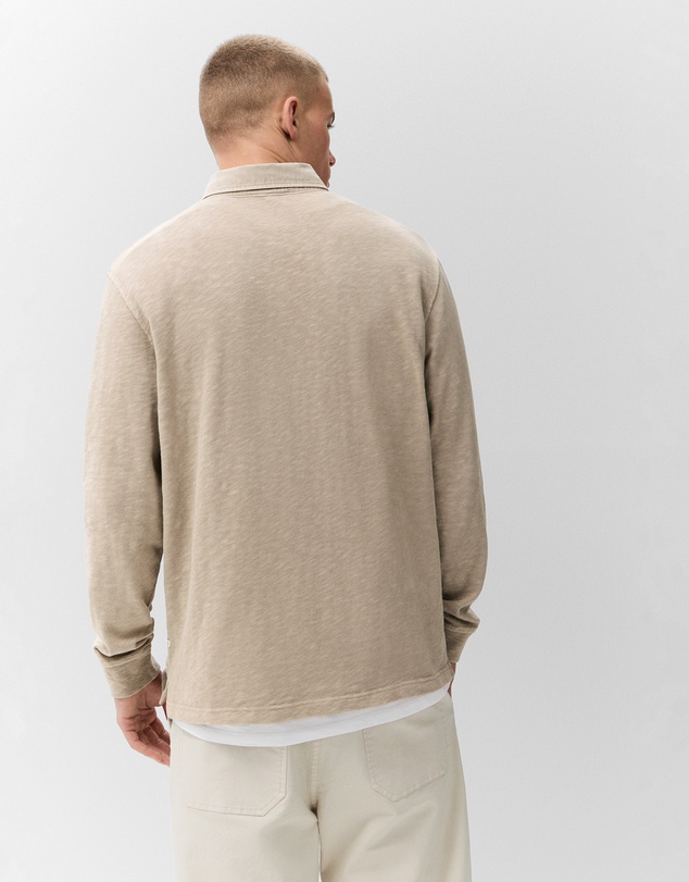 UNISON - Garment Dye L/S Polo