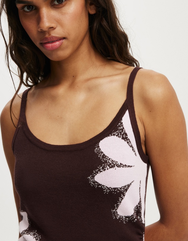 Cotton On - Strappy Knit Mini Dress