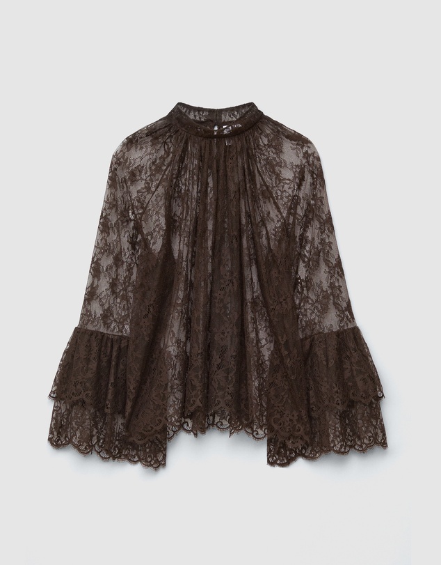 & Other Stories - Flounced Lace Blouse