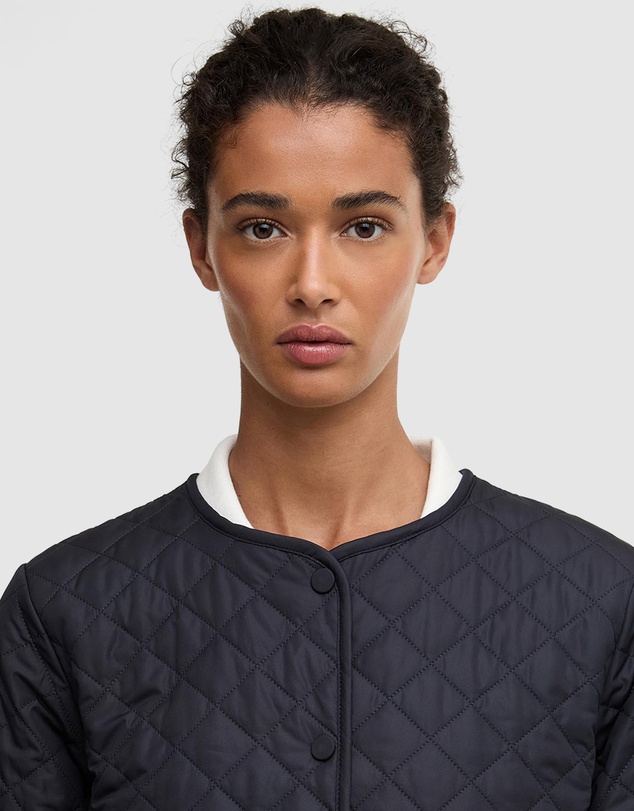 Barbour - Cashel Collarless Quilted Jacket