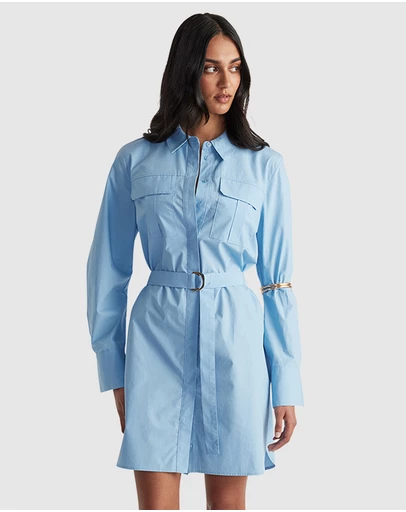 Decjuba - Layla Mini Shirt Dress