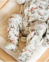 Bebe by Minihaha - Charlie Organic LS Zipsuit - Babies