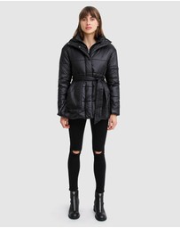 Belle & Bloom - Moonrise Belted Puffer Jacket