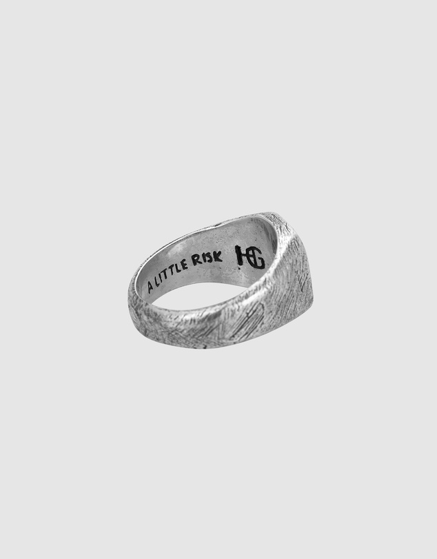Haze & Glory - ICONIC EXCLUSIVE - Thunder Lightning Ring in Oxidised 925 Silver
