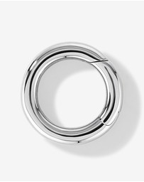 Michael Hill - Polished Circle Pendant Connector in Sterling Silver