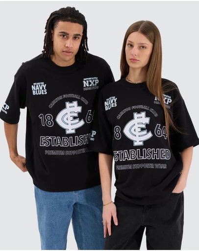 Nena & Pasadena - Carlton Mega Loop Back Tee