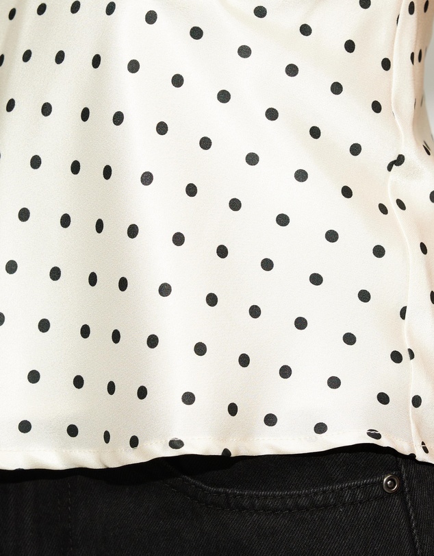 Dazie - Margaux Polka Dot Halter Top