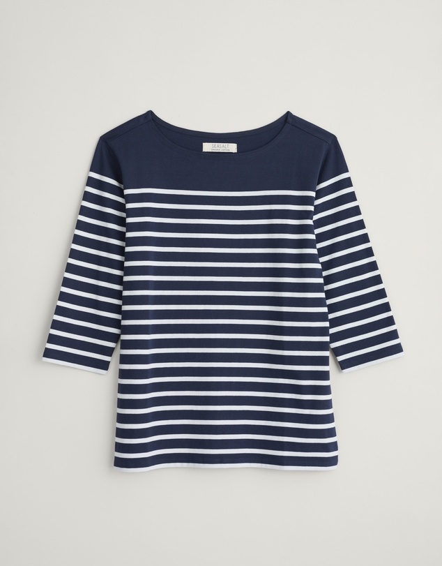 Seasalt - Seasalt Cornwall Navy Sailor Top
