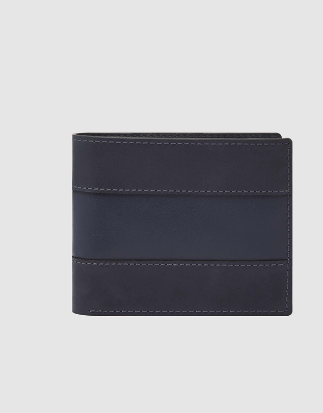 Fossil - Everett Navy Blue Wallet