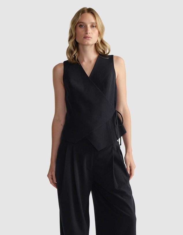 Decjuba - Clara Side Tie Vest