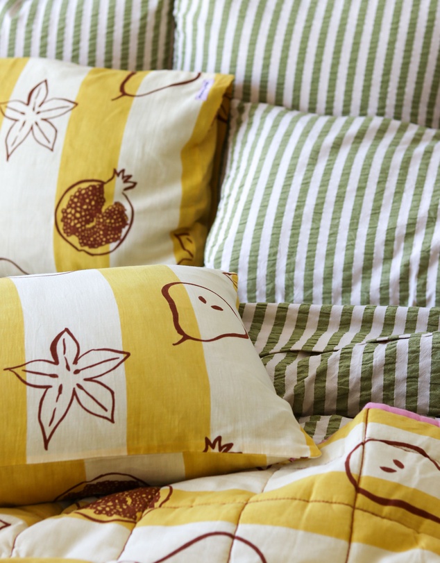 Mosey Me - Winter Fruit Standard Pillowcase Set