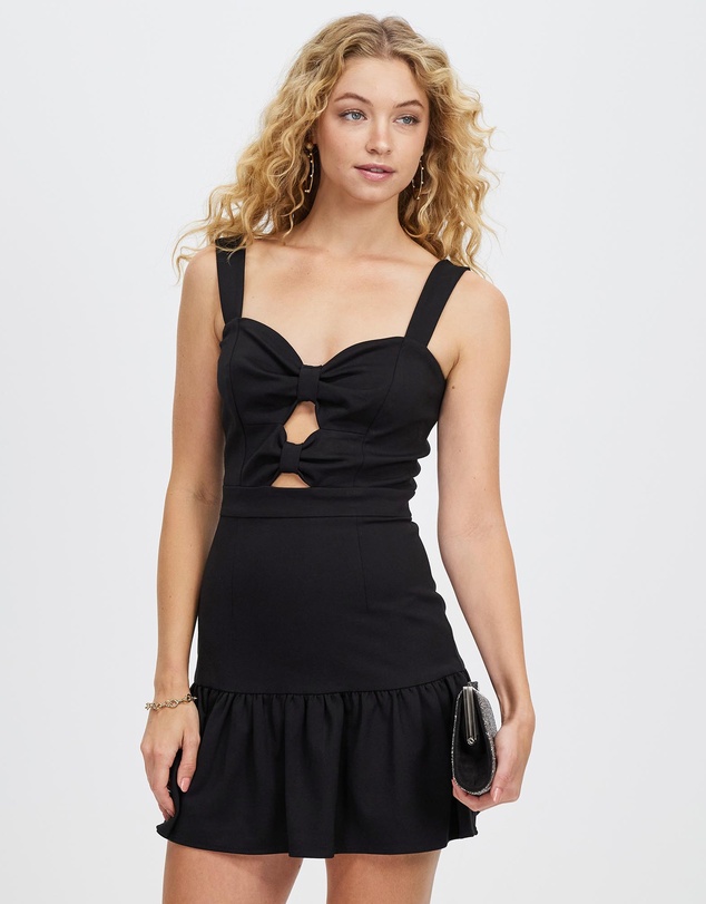 Honey and Beau - Lift Me Up Frill Dress
