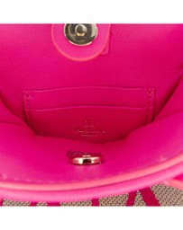 Pre-Loved by Azura Reborn - Pre-Loved Leather Trimmed Toile Iconographe Satchel