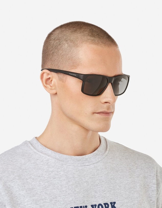 Hawkers Co - HAWKERS - Polarized Black Dark TRACK Sunglasses for Men and Women UV400