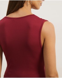 Atmos&Here - Zella Jersey Knot Tank Top