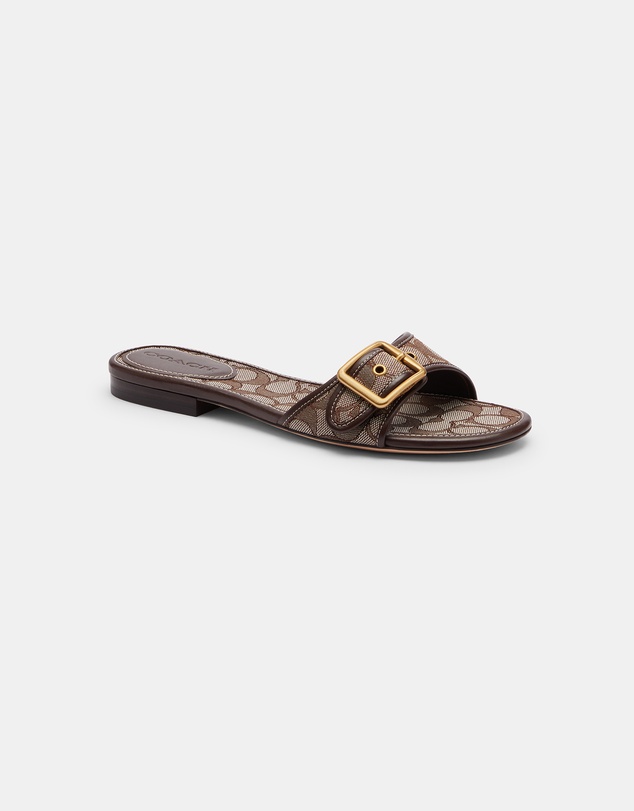Coach - Margot Signature Jacquard Flats