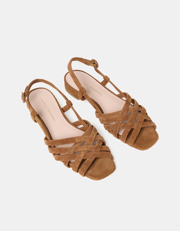 Loeffler Randall - Shelly Lattice Slingback Sandals