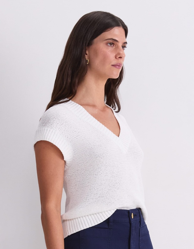Sportscraft - Josie Tape Yarn V Neck Tank
